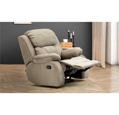 Leena Single Seater Recliner Fabric Green 